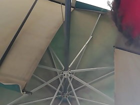 Greek mlif upskirt fishnet