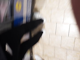 Encoxada groping milf nuisance