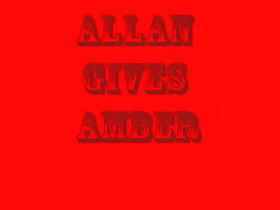 Allan satisfies Amber's lecherous desires to fervent having it away